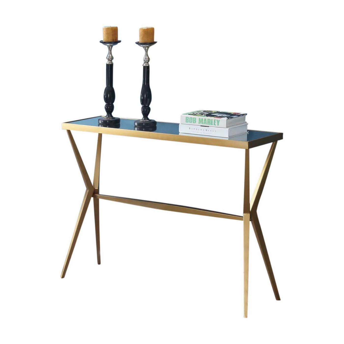 New β€οΈ Metal Convenience Concepts Saturn Console Table π₯°