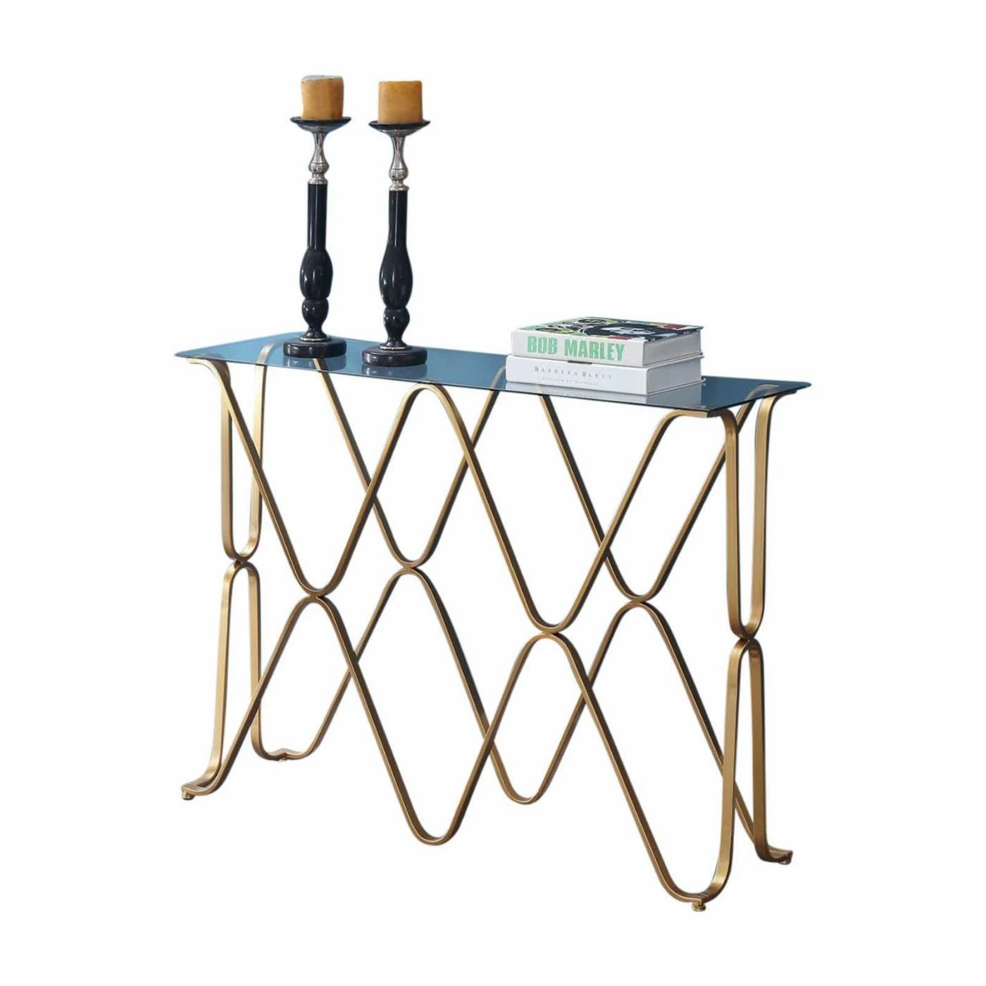 Promo π Metal Convenience Concepts Neptune Console Table π₯°