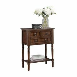 Best Sale 👍 Wood Convenience Concepts Kendra Hall Table 🥰