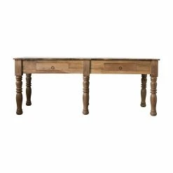 Deals 🔥 3R Studios Traditional 2 Drawer Reclaimed Wood Console Table 🥰