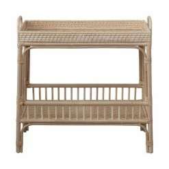 Brand new 👏 Creative Co-Op Hand-Woven Bamboo And Rattan Console Table ⭐