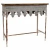 Best Pirce 🌟 3R Studios Metal Console Table With Wood Top ✨