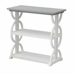 New 😍 Wood Coast To Coast Imports Cage Console Table ✔️