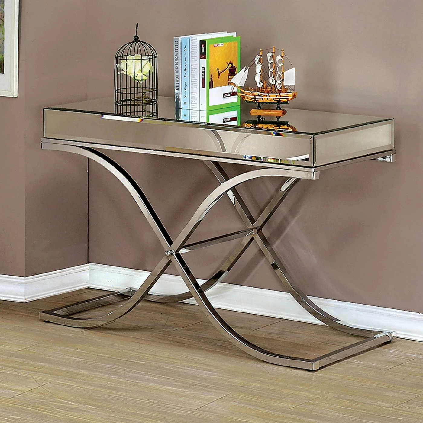 Top 10 ๐ Metal Furniture Of America Sarita Mirror Top Sofa Table ๐ 1 Top 10 ๐ Metal Furniture Of America Sarita Mirror Top Sofa Table ๐