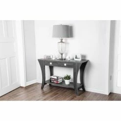 Best Sale ⭐ Wood Furniture Of America Cato Contemporary Console Table 🔔