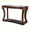 Promo ❤️ Wood Furniture Of America Anneka Traditional Cabriole Console Table 🌟