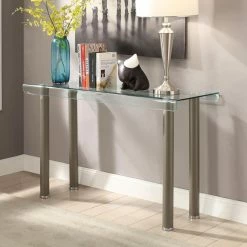 Buy 🎉 Metal Furniture Of America Newman Contemporary Sofa Table 🎉