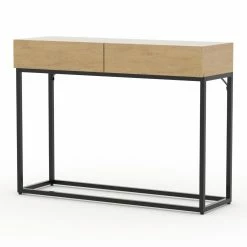 Deals ⭐ Metal RST Brands Emery Industrial 2-Drawer Console Table 🎁