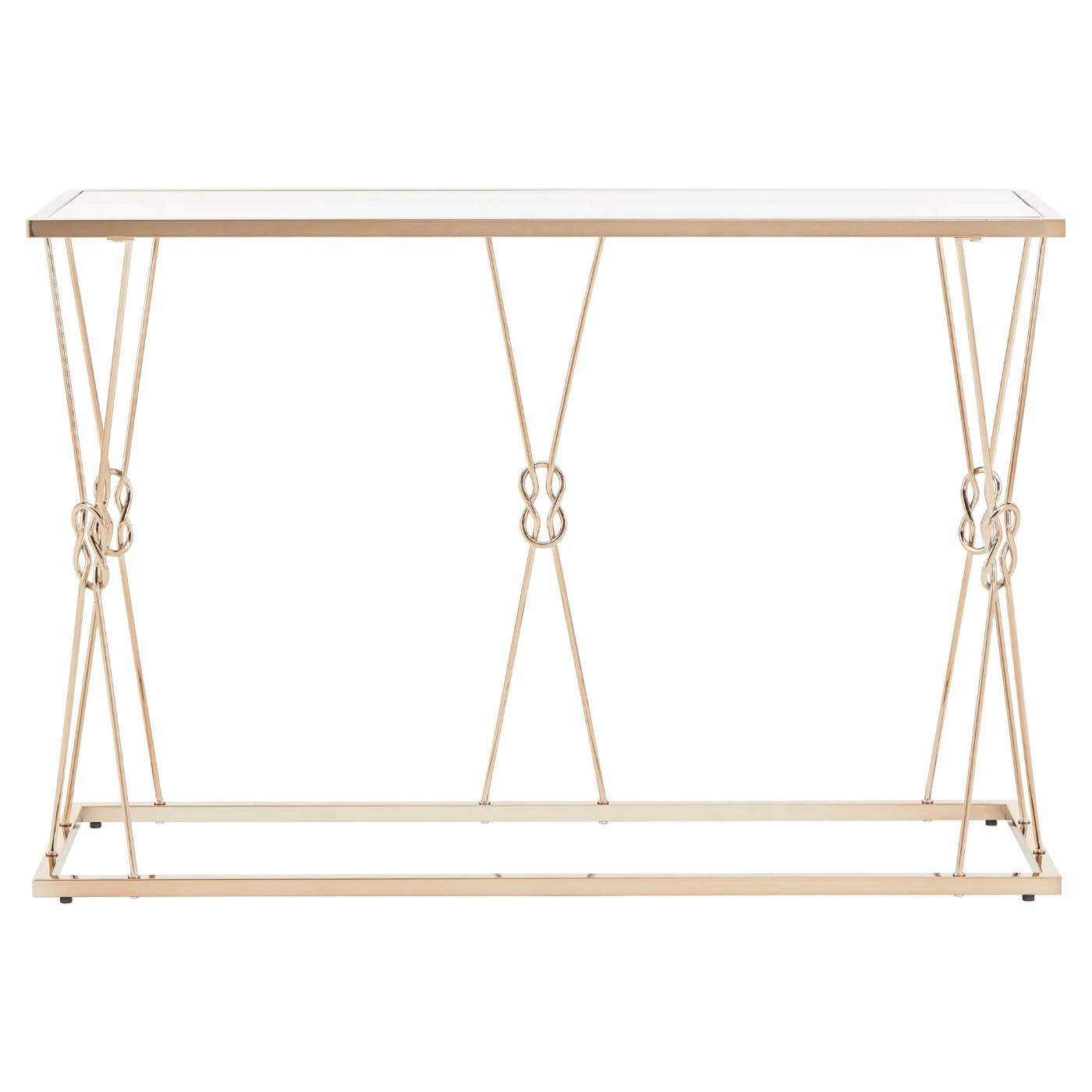New π₯ Metal Weston Home Paige Reef Knot Sofa Table β€οΈ