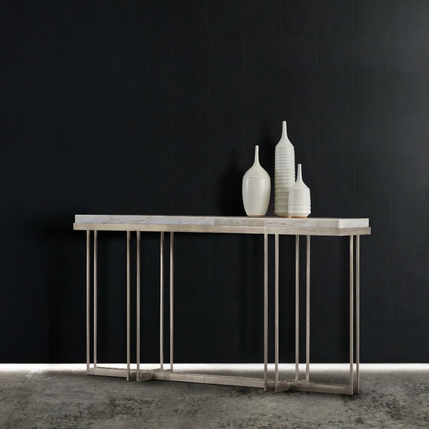 Best Sale π₯ Metal Hooker Furniture Melange Blaire Console Table π