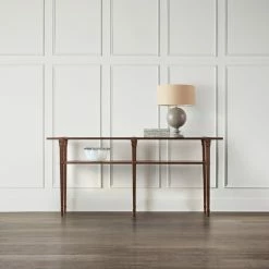 Coupon ⌛ Wood Hooker Furniture Skinny Console Table 😀