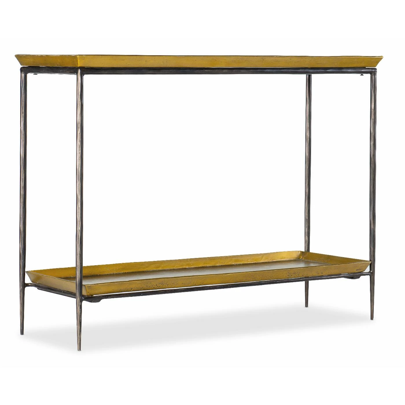 Promo ⌛ Hooker Furniture Commerce & Market Tray Top Metal Console ⭐