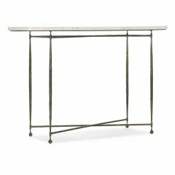 Best deal ❤️ Metal Hooker Furniture Commerce & Market Console Table 😉
