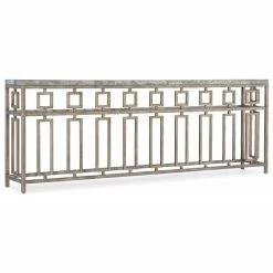 Deals ❤️ Metal Hooker Furniture Alfresco Lapilli Console Table ⌛