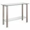 Promo ✔️ Hudson & Canal Metal Hudson & Canal Asta Console Table 🧨