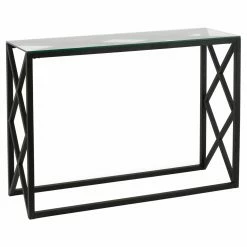 Budget 🔔 Hudson & Canal Metal Hudson & Canal Dixon Console Table 🔥