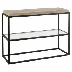 Deals 👍 Hudson & Canal Metal Hudson & Canal Hector Console Table 😀