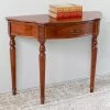 Coupon 🔔 International Caravan Windsor Hand Carved Walnut Stain Wood 1 Drawer Console Table ✨