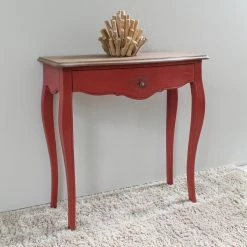 Hot Sale ⌛ International Caravan Ashbury 1 Drawer Wood Console Table 💯