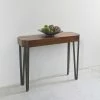 Cheap ✨ Metal International Caravan Hamburg Contemporary Wood Console Table 🧨