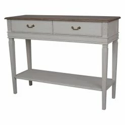 Deals ❤️ Wood International Caravan Ashbury 2 Drawer Console Table 🧨