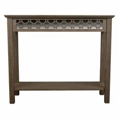 Best Pirce 🤩 Wood Decor Therapy Mirrored Console Table 😍