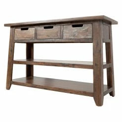 Coupon 💯 Wood Jofran Painted Canyon Sofa Table 🛒
