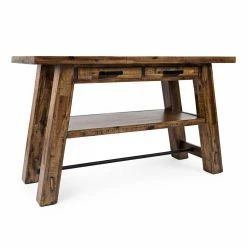 Budget ✨ Wood Jofran Cannon Valley Trestle Sofa Table 🔥
