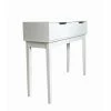 New 🔥 Resin K And B Furniture White Collection Console Table 🎉