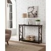 Best Pirce 👍 K&B Furniture K&B Furniture Dark Cherry Wood Console Table 🔥