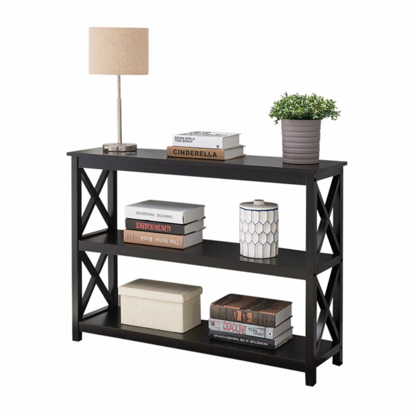 New β K&B Furniture Wood K&B Furniture Modern 2 Shelf Console Table π€© 1 New β K&B Furniture Wood K&B Furniture Modern 2 Shelf Console Table π€©