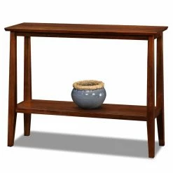 Best deal ⭐ Wood Leick Home Delton Console Hall Stand With Shelf, Sienna 🤩