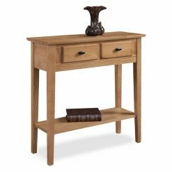 Buy 🧨 Wood Leick Home 2 Drawer Hall Console Table 🎁