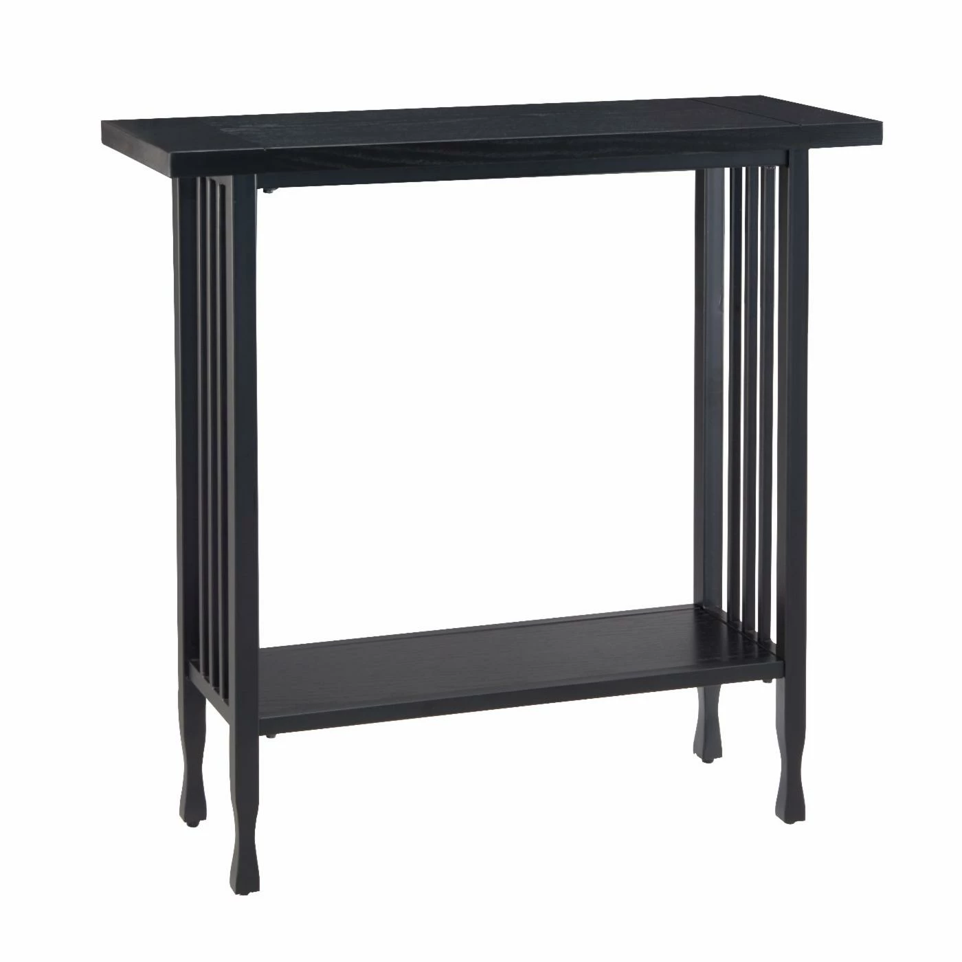 Budget π Metal Leick Home Ironcraft Console Table - Black Wash π