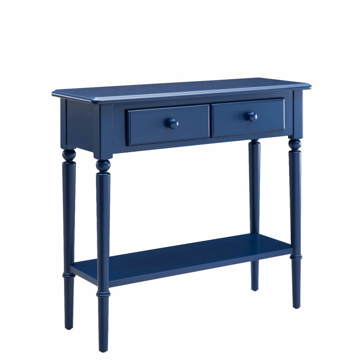 Cheapest β Wood Leick Home Coastal Hall Console Table With Drawer Storage, Navy Blue π