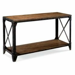 Discount 🥰 Magnussen T1755 Pinebrook Wood Rectangular Console Table 👏
