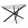 Brand new ⭐ Wood Magnussen Xenia Demilune Sofa Table ✔️