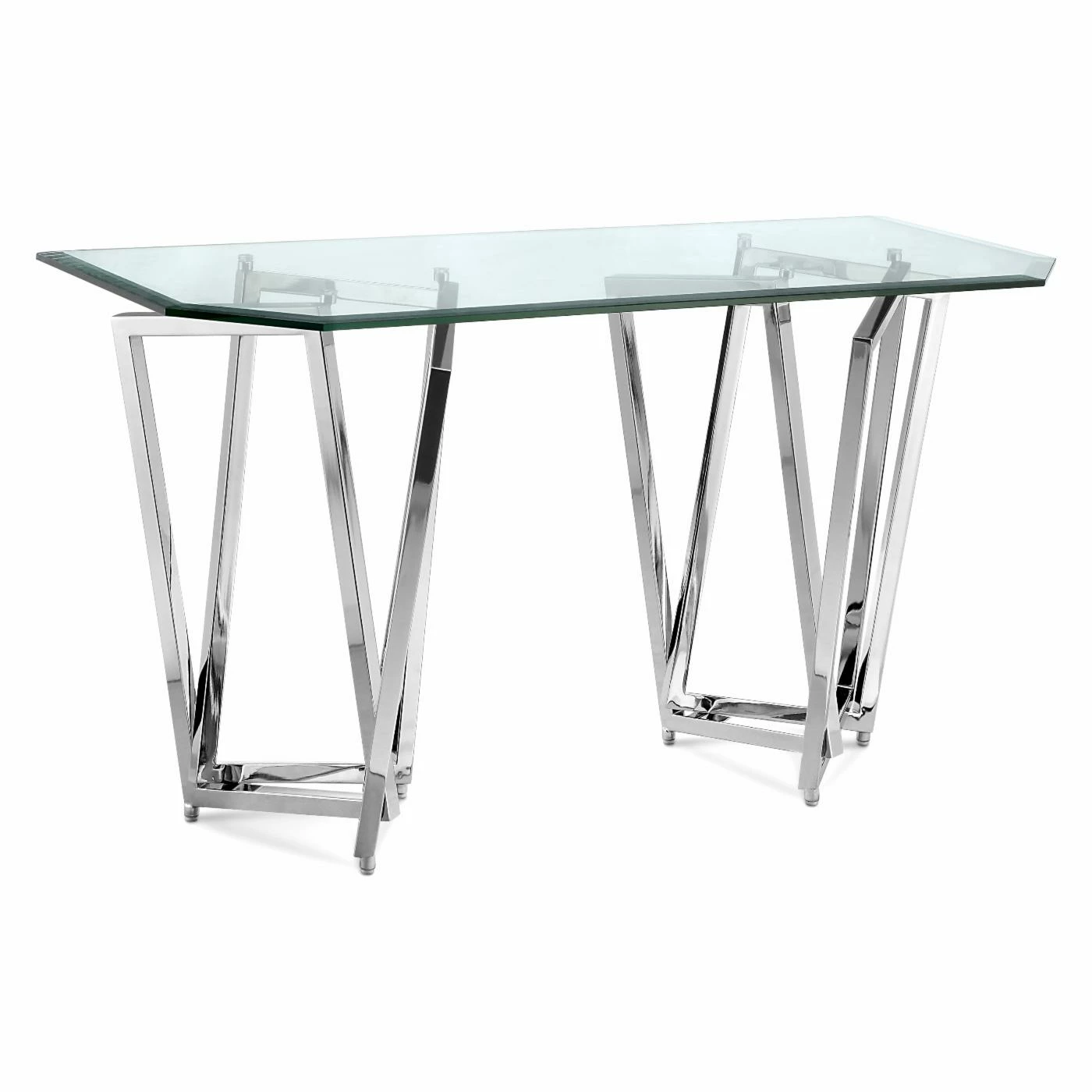 Cheapest 🔥 Metal Magnussen T3790 Lenox Square Octagonal Sofa Table 🤩