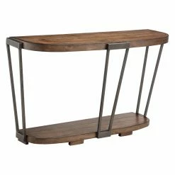 Buy 🛒 Wood Magnussen Yukon Industrial Entryway Table ❤️