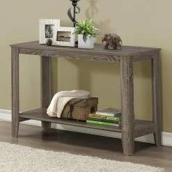 Cheapest 😍 Wood Monarch Specialties Console Table - Dark Taupe ⭐