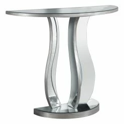 Coupon 🧨 Glass Monarch Specialties 36 In. Crescent Console Table 🔥
