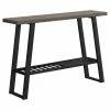 Best Sale 🔔 Metal Monarch Specialties Rectangular Console Table With Shelf 🔔