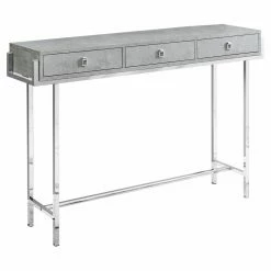Hot Sale 😉 Metal Monarch Specialties Rectangular 3 Drawer Console Table ✨