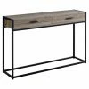 Buy 🛒 Metal Monarch Specialties Rectangular 2 Drawer Console Table 🌟