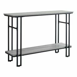 Best deal 🎉 Metal Monarch Specialties Modern Shelved Console Table 🎉