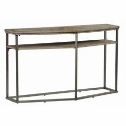 Hot Sale ✨ Metal Progressive Furniture Adison Cove Sofa/Console Table With Shelf 🤩
