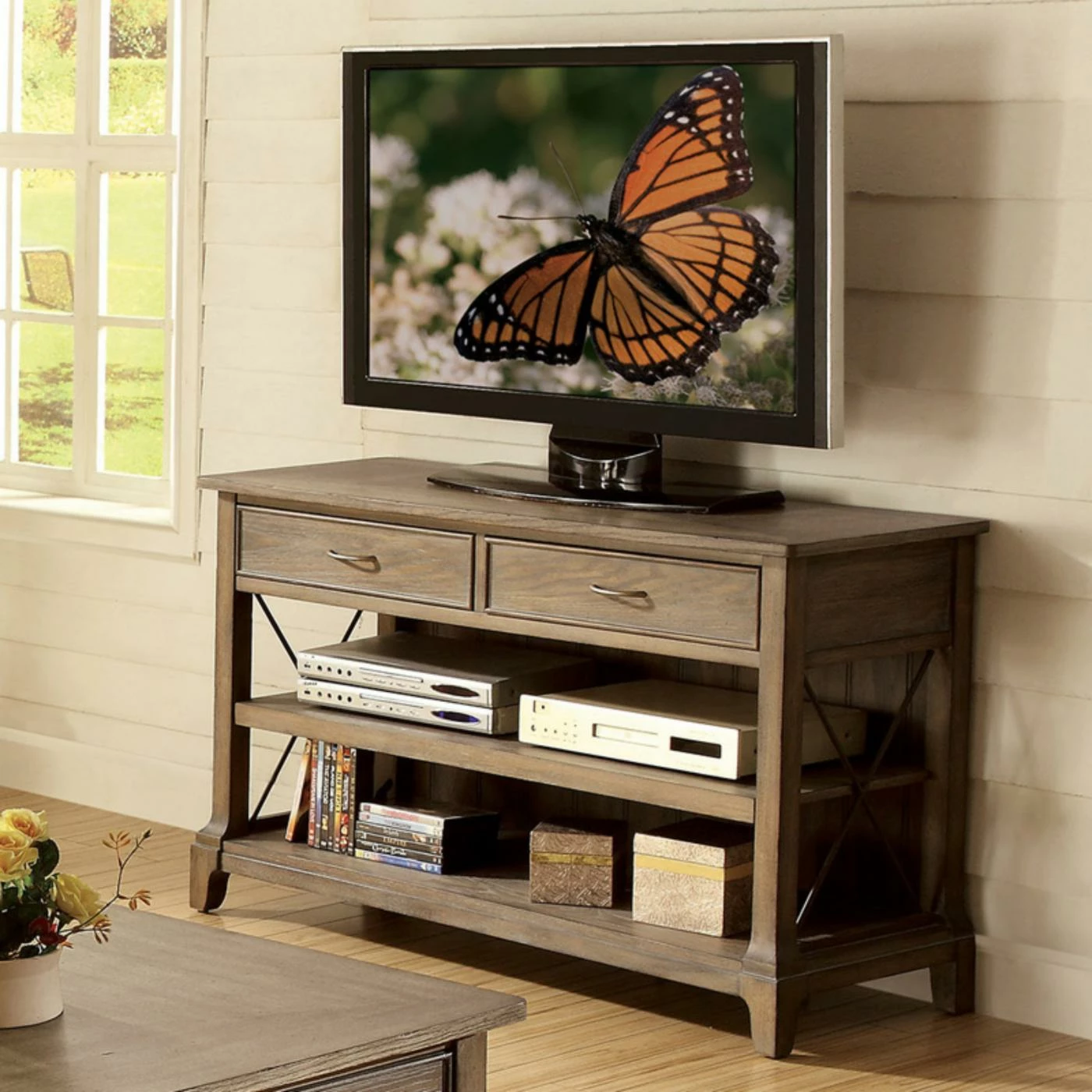 New β¨ Riverside Furniture Riverside Windhaven Console Table - Shenandoah Barnwood π 1 New β¨ Riverside Furniture Riverside Windhaven Console Table - Shenandoah Barnwood π