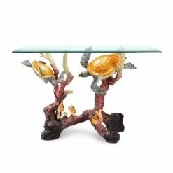 Hot Sale ✔️ Metal San Pacific International Turtle Console Table 🎁