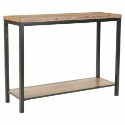 Coupon ✨ Metal HN Home Elwood Modern Farmhouse Console Table ✔️