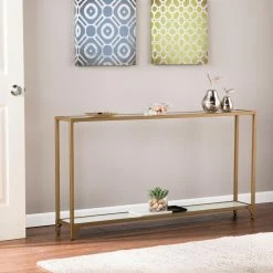Cheapest 🎉 Metal Southern Enterprises Bergen Narrow Console Table 🧨